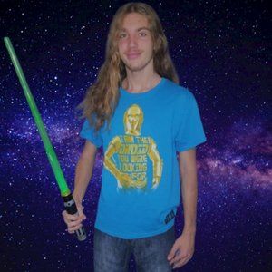 NWOT I am the droid C3PO Star Wars T Shirt L